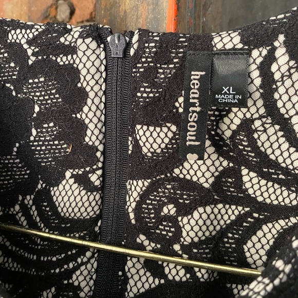 HEARTSOUL Black Lace Dress- PRICE DROP - Picture 4 of 7